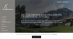 Desktop Screenshot of gruppomezzacorona.it